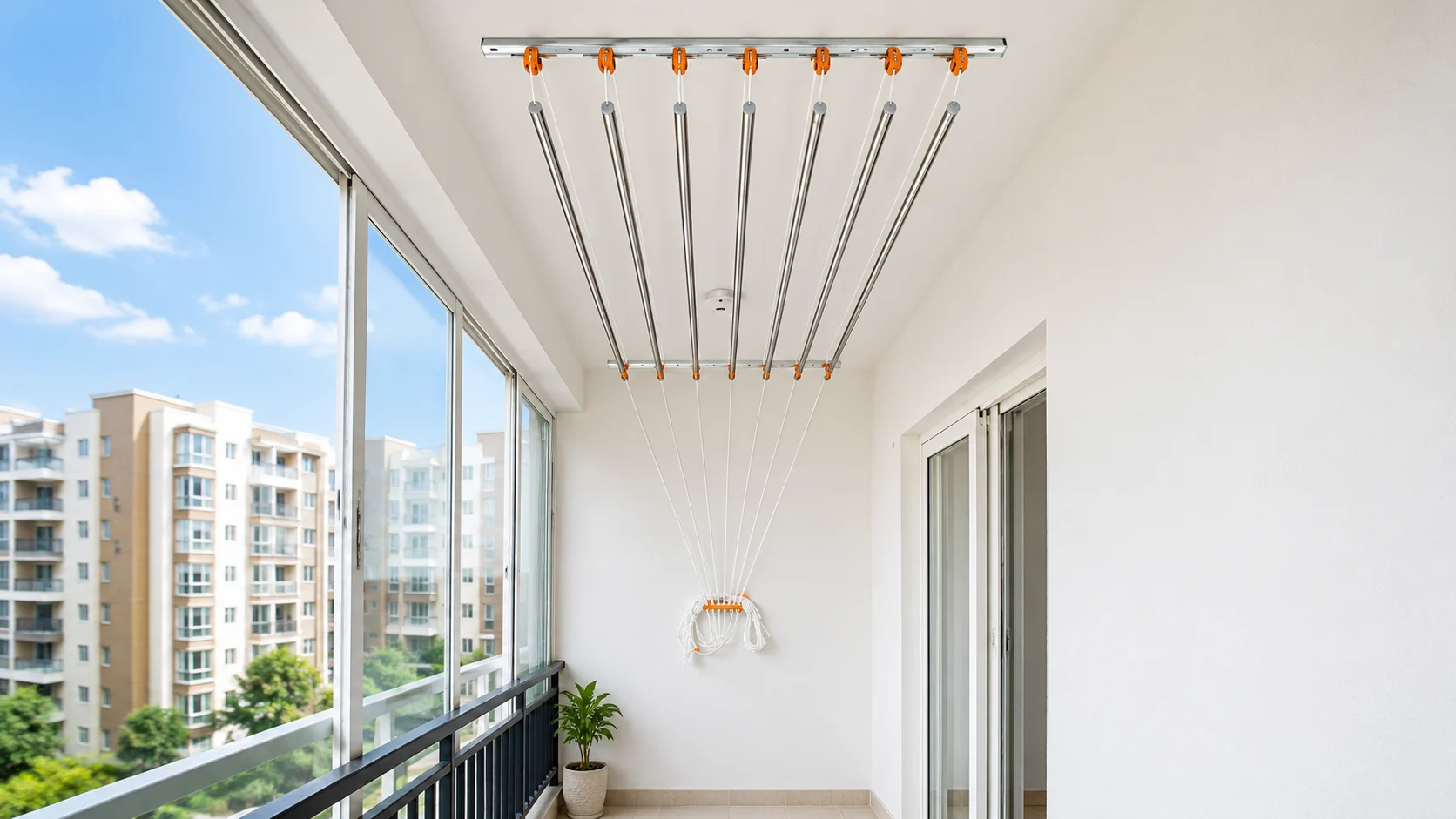 Motorized Cloth Drying Hangers